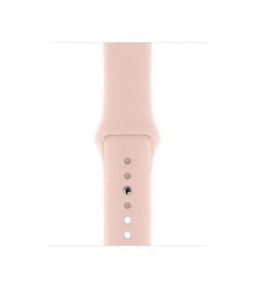 ساعت هوشمند اپل واچ سری 5 مدل Gold Aluminium Case with Pink Sand Sport Loop