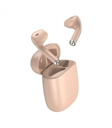 هدفون بی‌ سیم باسئوس مدل ENCOK W04 Pro همراه با محفظه شارژ بی‌سیم