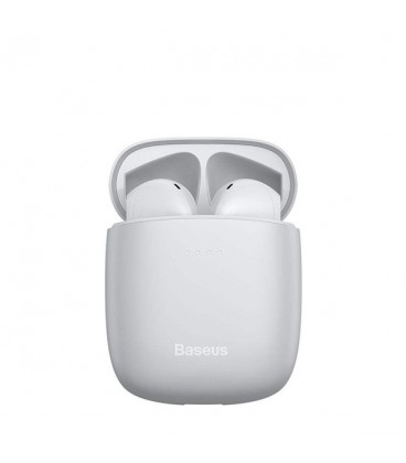 هدفون بی‌ سیم باسئوس مدل ENCOK W04 Pro همراه با محفظه شارژ بی‌سیم