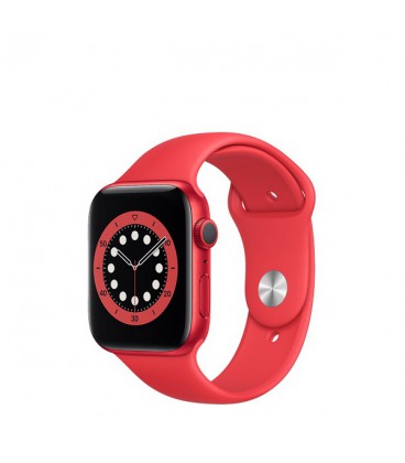 ساعت هوشمند اپل واچ سری 6 مدل Red Aluminum Case With Red Sport Band 44 mm
