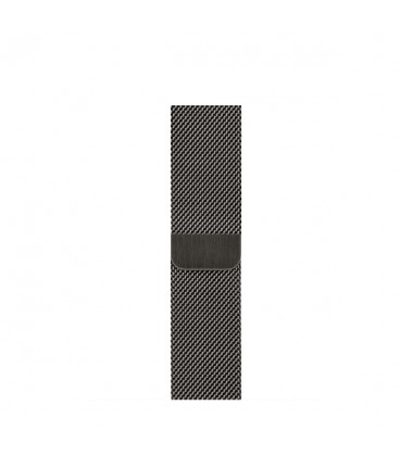 ساعت هوشمند اپل واچ سری 6 مدل  Graphite Stainless Steel Case With Milanese Loop Band 40mm