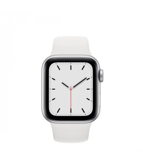 ساعت هوشمند اپل واچ سری SE مدل Silver Aluminum Case With White Sport Band 40mm