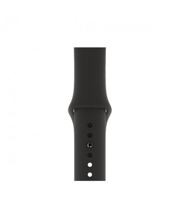 apple watch series 5 aluminum case black sport band 44mm