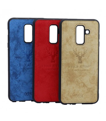 کاور محافظ طرح گوزن مدل Deer Case مناسب برای گوشی سامسونگ Galaxy A6 Plus 2018