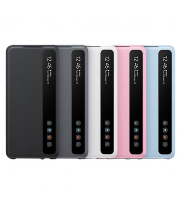 کیف کلاسوری مدل Smart Clear View Cover With S Pen مناسب برای گوشی سامسونگ Galaxy S21 Ultra