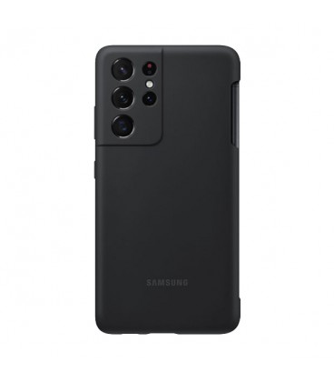 کاور محافظ مدل Silicon مناسب برای گوشی سامسونگ Galaxy S21 Ultra به همراه قلم نوری