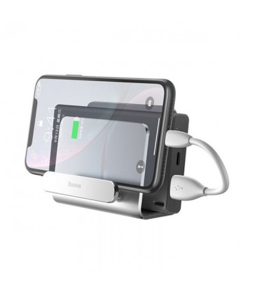 پایه نگهدارنده دیواری فلزی گوشی موبایل باسئوس مدل SUBG-0S