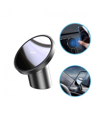 پایه نگهدارنده دوکاره باسئوس مدل Magnetic Car Mount SULD-01