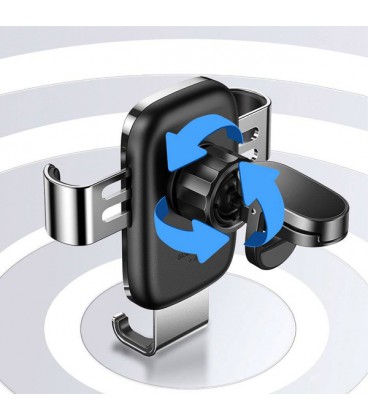 پایه نگهدارنده دریچه کولری گوشی موبایل باسئوس مدل Glaze Gravity SUYL-LG01