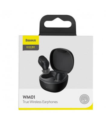 هدفون بی‌ سیم باسئوس مدل WM01 Encok True Wireless Earphones NGWM01-01
