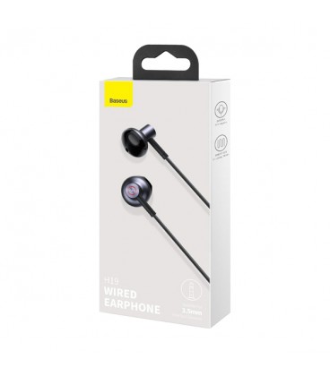 هدفون باسئوس مدل H19 Encok 3.5mm Wired Earphone NGH19-01