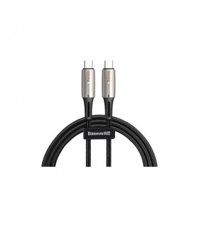 کابل Type C به Type C باسئوس مدل Water Drop-shaped Lamp CATSD-J01 مخصوص شارژ مک بوک