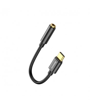 کابل تبدیل Type C به AUX باسئوس مدل L54 Type-C to 3.5mm Adapter CATL54-01