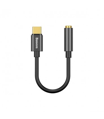 کابل تبدیل Type C به AUX باسئوس مدل L54 Type-C to 3.5mm Adapter CATL54-01