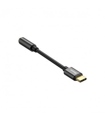 کابل تبدیل Type C به AUX باسئوس مدل L54 Type-C to 3.5mm Adapter CATL54-01