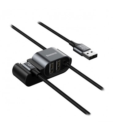 کابل لایتنینگ باسئوس مدل Special Data Backseat CALHZ-01 دارای دو پورت خروجی