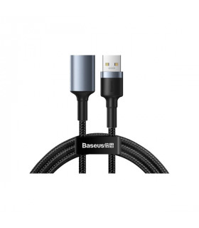 کابل افزایش طول USB باسئوس مدل cafule Cable USB3.0 Male TO USB3.0 Female CADKLF-B0G