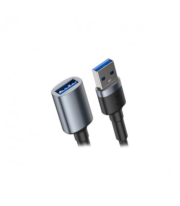 کابل افزایش طول USB باسئوس مدل cafule Cable USB3.0 Male TO USB3.0 Female CADKLF-B0G