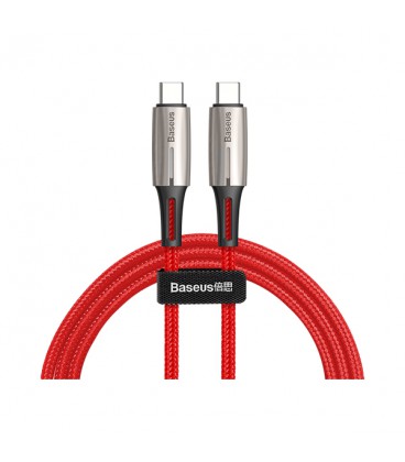 کابل Type C به Type C باسئوس مدل Water Drop-shaped Lamp CATSD-K01 60W طول 2 متر