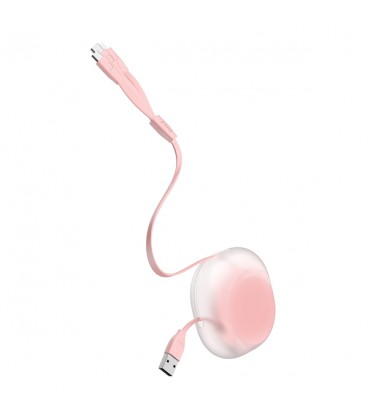 کابل سه سر باسئوس مدل Lets go Little Reunion CAMLT-TY24 طول 85 سانتی متر دارای سیم جمع کن