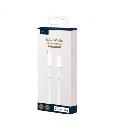 کابل Type C به Lightning فست شارژ باسئوس مدل BMX Mini MFi PD CATLSW-A02 طول 1.2 متر