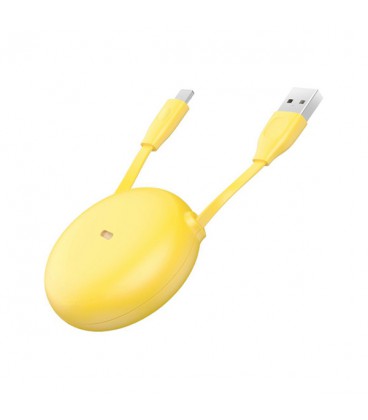 کابل Type C باسئوس مدل Lets go Little Reunion CATRN-24 طول 1 متر دارای سیم جمع کن