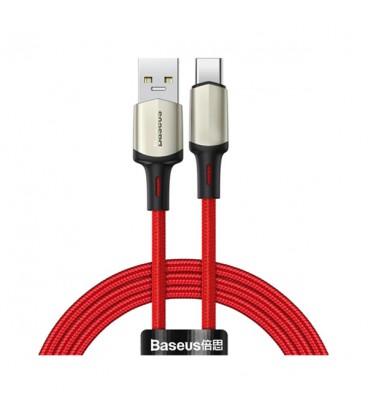 کابل Type C سوپر شارژ باسئوس مدل Cafule CATKLF-VA01 QC VOOC Charge طول 1 متر