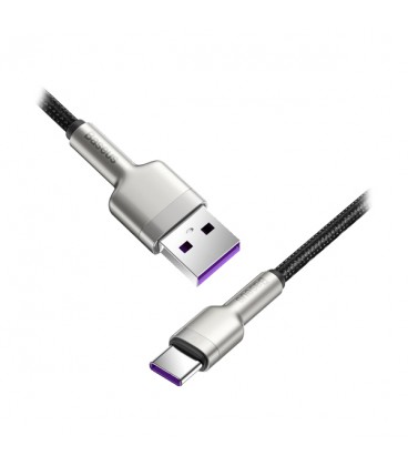 کابل Type C فست شارژ باسئوس مدل Cafule Series Metal CATJK-B01 طول 2 متر