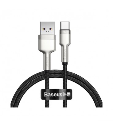 کابل Type C فست شارژ باسئوس مدل Cafule Series Metal CATJK-B01 طول 2 متر