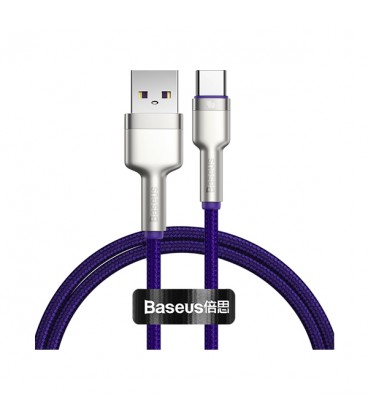 کابل Type C فست شارژ باسئوس مدل Cafule Series Metal CATJK-B01 طول 2 متر