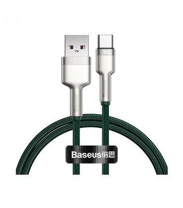 کابل Type C فست شارژ باسئوس مدل Cafule Series Metal CATJK-B01 طول 2 متر