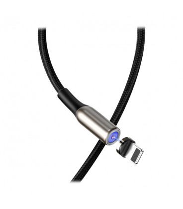 کابل مگنتی لایتنینگ باسئوس مدل Zinc Magnetic CALXC-I01 طول 2 متر