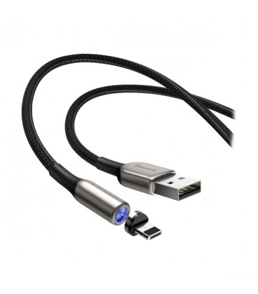 کابل مگنتی لایتنینگ باسئوس مدل Zinc Magnetic CALXC-I01 طول 2 متر