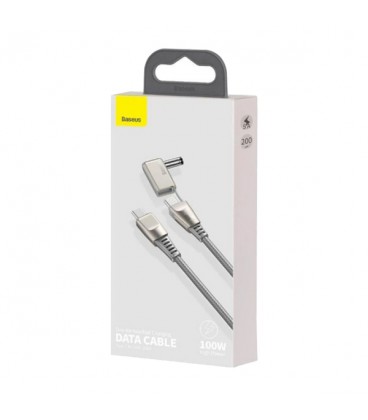 کابل Type C به DC / Type-C سوزنی باسئوس مدل CA1T2-A01 Type-C to Type-C and DC 100W طول 2 متر