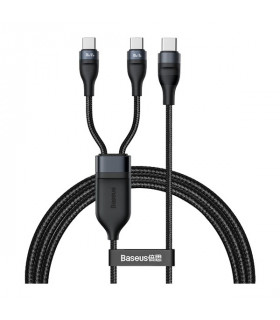 کابل Type C به Type C دو کاره فست شارژ باسئوس مدل Flash CA1T2-C01 / C06 طول 1.5 متر