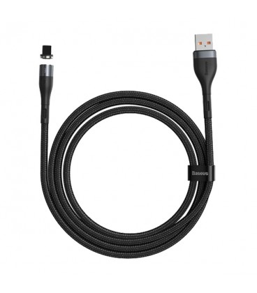 کابل مگنتی لایتنینگ باسئوس مدل Zinc Magnetic CALXC-KG1 طول 1 متر