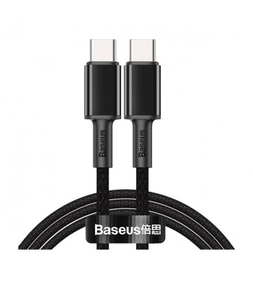 کابل Type C به Type C فست شارژ باسئوس مدل Density QC4 CATGD-01 / 02 / 03 طول 1 متر