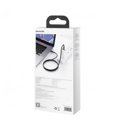 کابل Type C به Type C فست شارژ باسئوس مدل Density QC4 CATGD-01 / 02 / 03 طول 1 متر