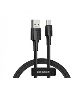 کابل Type C سوپر شارژ باسئوس مدل White CATSW-F01 VOOC Charge طول 1 متر