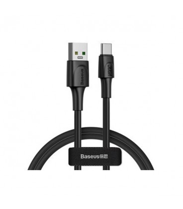 کابل Type C سوپر شارژ باسئوس مدل White CATSW-F01 VOOC Charge طول 1 متر