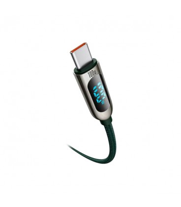 کابل Type C به Type C باسئوس مدل Display Fast Charging Data Cable CATSK-B01 طول 1 متر