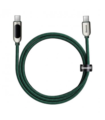 کابل Type C به Type C باسئوس مدل Display Fast Charging Data Cable CATSK-B01 طول 1 متر
