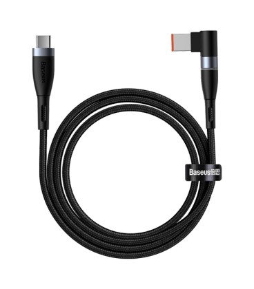 کابل مگنتی لپ تاپ لنوو باسئوس مدل Zinc Lenovo Type C to DC CATXC-U01 طول 2 متر