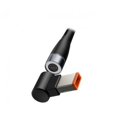 کابل مگنتی لپ تاپ لنوو باسئوس مدل Zinc Lenovo Type C to DC CATXC-U01 طول 2 متر