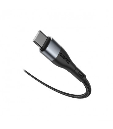 کابل مگنتی لایتنینگ باسئوس مدل Zinc Magnetic Type C to Lightning CATLXC-01 طول 1 متر