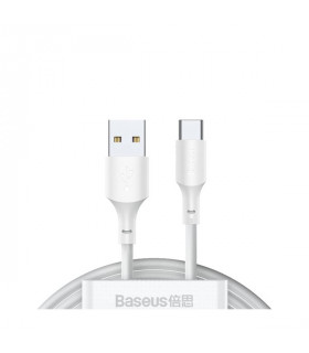 کابل Type C پک دوتایی باسئوس مدل Simple Wisdom Data Cable Kit TZCATZJ-02 طول 1.5 متر
