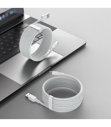 کابل Type C پک دوتایی باسئوس مدل Simple Wisdom Data Cable Kit TZCATZJ-02 طول 1.5 متر