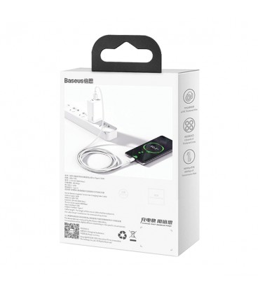 کابل Type C فست شارژ باسئوس مدل Superior Series USB to Type-C CATYS-01 طول 1 متر
