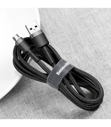 کابل microUSB باسئوس مدل Cafule CAMKLF-HG1 طول 3 متر