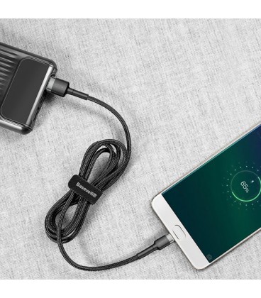 کابل microUSB باسئوس مدل Cafule CAMKLF-HG1 طول 3 متر